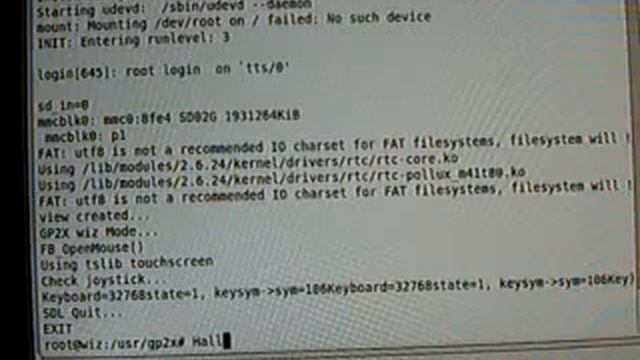 Booting GP2x WIZ over Serial Connection to get directly access to the Linux смотреть онлайн