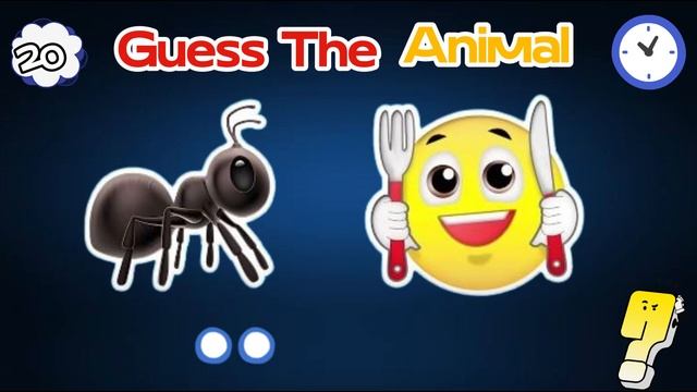 🐾 Guess The ANIMAL By Emoji? 🐶 Mysterious Animal Emoji Quiz