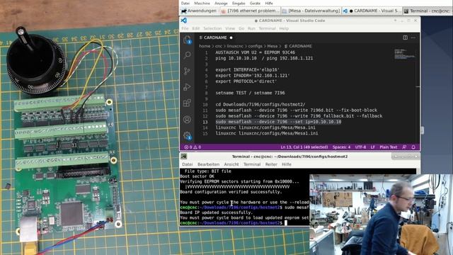 Unsupported ethernet device - No 7I96 board found ?????????????? смотреть онлайн