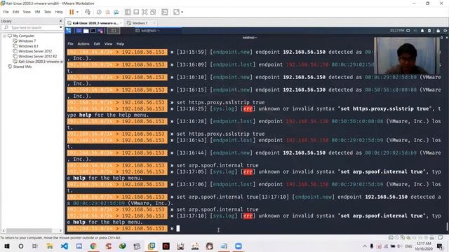 LAB 8 Bettercap + Sslstrip смотреть онлайн