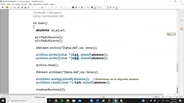 PROGRAMACIÓN 1: Archivos Binarios en C++ смотреть онлайн
