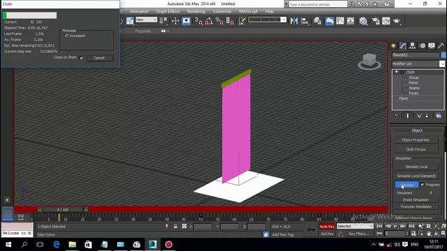Curtain modeling in 3DS MAX With Cloth Modifier #Tutorial Modeling Gorden 3DS MAX смотреть онлайн