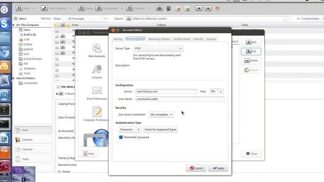 Configure Evolution Mail Client In Linux смотреть онлайн