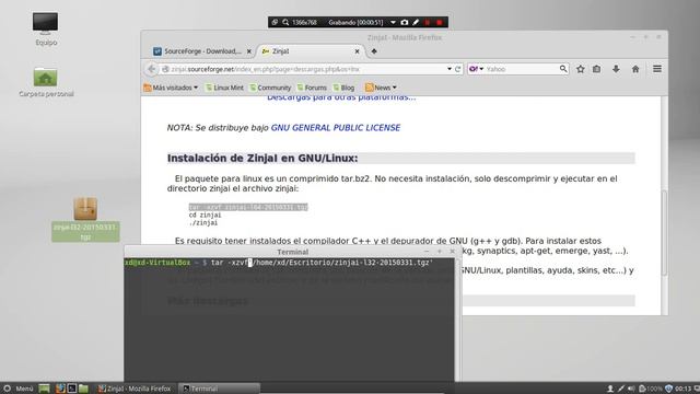 Instalación de Zinjai en Linux Mint смотреть онлайн