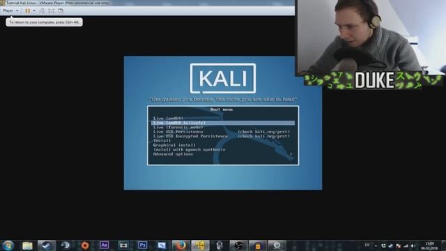 KALI LINUX GERMAN - INSTALL TUTORIAL смотреть онлайн