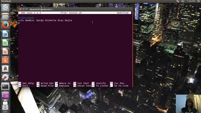 Como crear un script basico en ubuntu? смотреть онлайн
