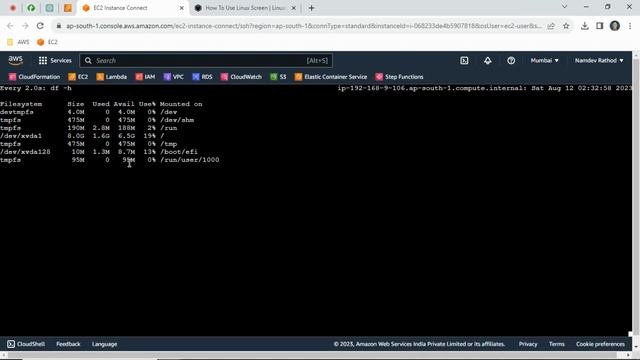 Interview Questions - Linux || How To Use Screen Command || Execute Long Running Script or Process смотреть онлайн
