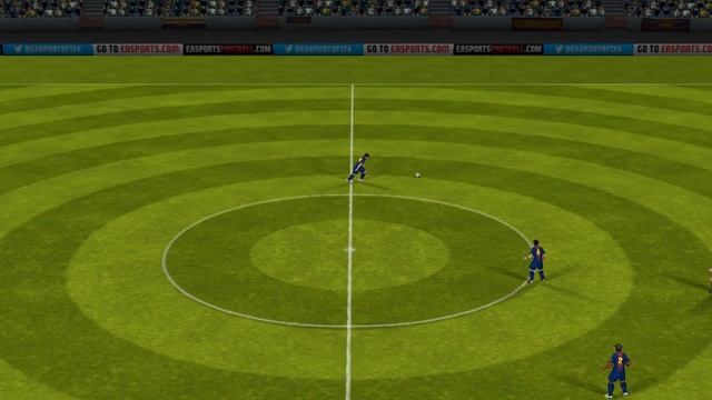 Messi free kick, Pique header. FIFA 13 iPhone/iPad - FC Barcelona vs. Athletic Bilbao смотреть онлайн