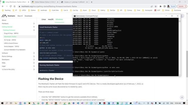 Meshtastic Flasher | How to flash the latest firmware to TTGO T-Beam v1.1 ESP32 LoRa 915MHz? смотреть онлайн