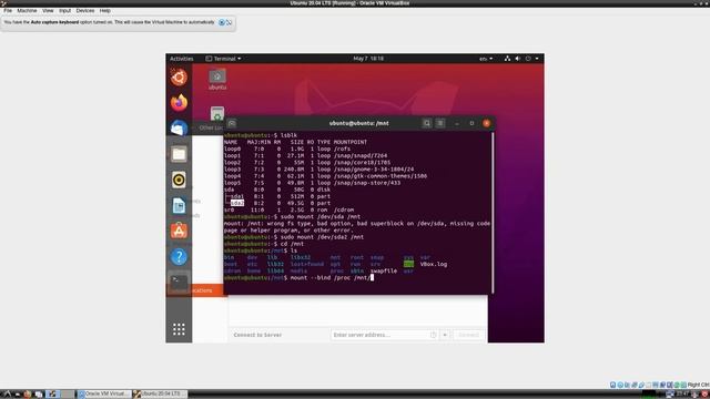 Breaking into Linux using chroot with live boot method смотреть онлайн