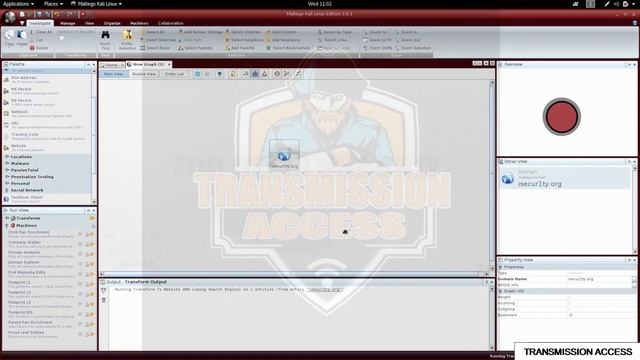 How Gathering Information Using Whois Lookup With Maltego смотреть онлайн