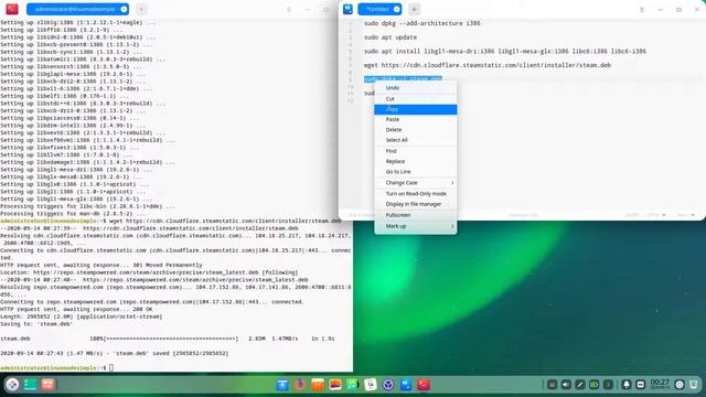 How to install Steam on Deepin 20 смотреть онлайн