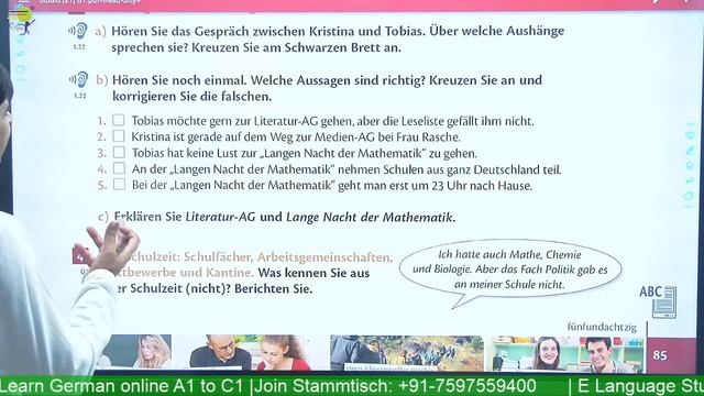 German Listening practice | Hören B1 level | Listening Exam | B1 Level | Learn German смотреть онлайн