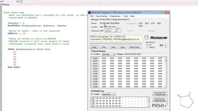 Great COW BASIC Demonstration of ASCII text to EEPROM смотреть онлайн