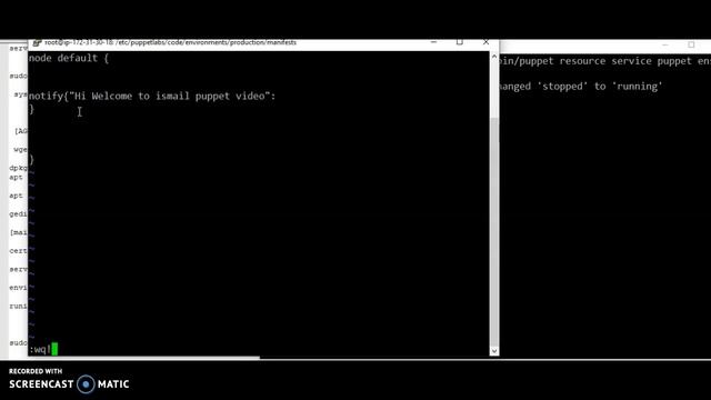 7 - Verifying how puppet master and agent works with simple notify resource смотреть онлайн