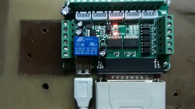 Testing 1 Stepper Motor using LinuxCNC смотреть онлайн