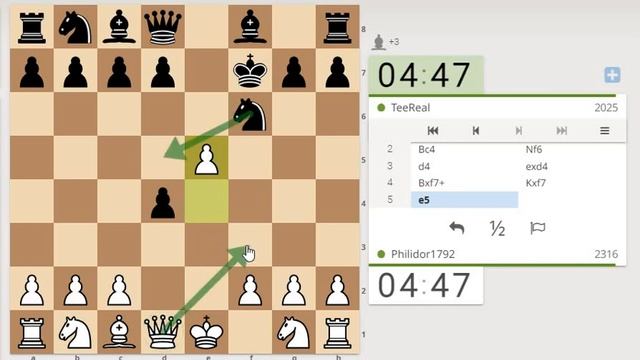 Мат на 7 ходу! На что способен улучшенный Гамбит Абрахамса?! смотреть онлайн