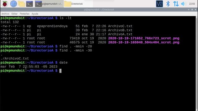 Comando Linux find parte 2 opciones -size -mmin -mtime -user -group смотреть онлайн