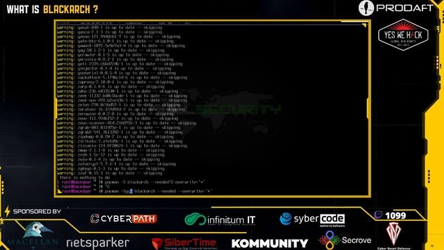 HackerConf 2021 | [EN] What is BlackArch ? смотреть онлайн