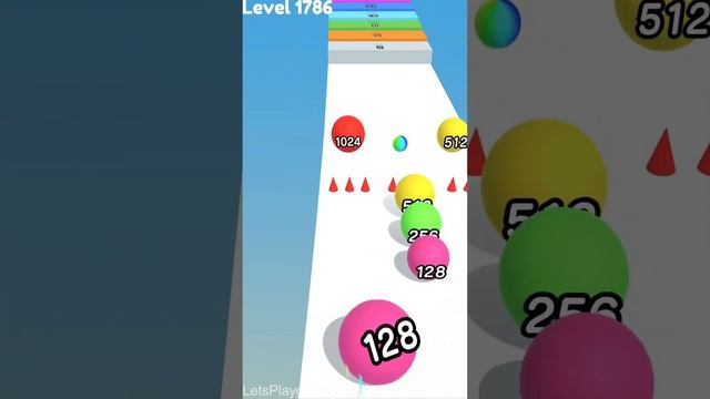 Ball Run 2048 Real Merge ! All Levels Gameplay (1778-1793) android,ios смотреть онлайн