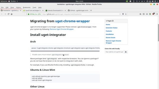مدير تحميل uget العملاق : التثبيت وتكامل المتصفحات смотреть онлайн