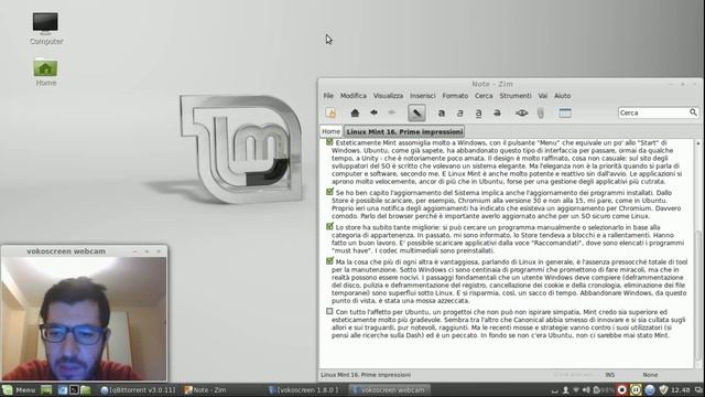 Linux Mint 16. Le mie impressioni. Parte II смотреть онлайн