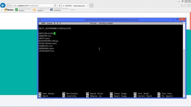 CentOS 7 - Dispositivos de red inactivos смотреть онлайн