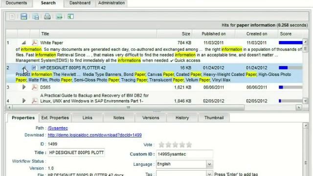 Document Management - Full-text Search смотреть онлайн