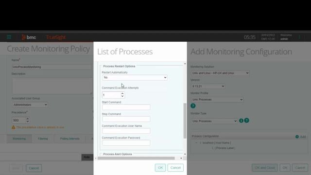BMC TrueSight Operations Management: Monitor a UNIX Process using PATROL for UNIX & Linux KM смотреть онлайн
