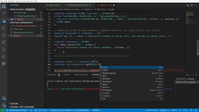 Compile time meets runtime - Template Metaprogramming in C++ - E7 смотреть онлайн