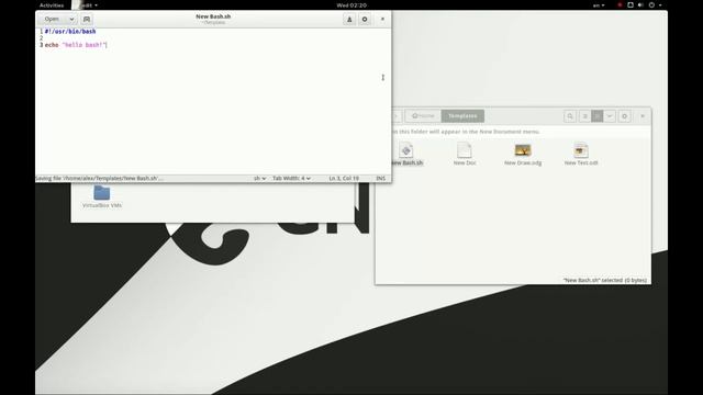 How to create templates on Nautilus смотреть онлайн