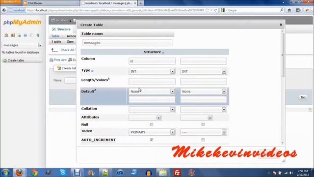 Chat Room Tutorials-2. Database смотреть онлайн