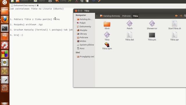 Jak zainstalować Tibie na Linuxie/How to install Tibia on Linux HD (720p) смотреть онлайн