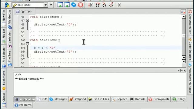 Linux-Calculator-12- KDEvelop Part 2 - Linking Number Buttons.avi смотреть онлайн