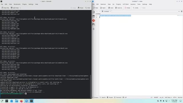 How to install Microsoft Fonts on KDE Neon смотреть онлайн