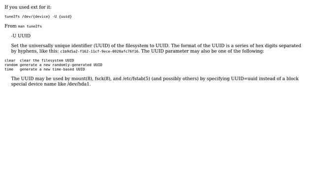How do I change UUID of a disk to whatever I want? (3 Solutions!!) смотреть онлайн