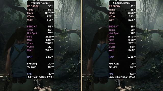 AMD RADEON DRIVER | 22.3.1 vs 22.4.1 смотреть онлайн