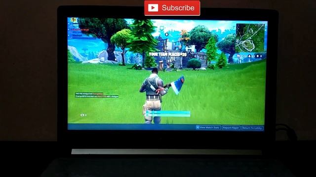 Fortnite Gaming & Heating Test on Acer Aspire A515-51g (MX150) смотреть онлайн