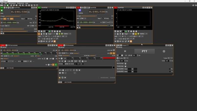 HackRF (Half-Duplex) and SDRangel Access Local Repeater смотреть онлайн