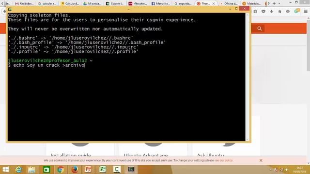 Comprobar Checksum archivo Linux CygWin Seguridad Informática CFGM смотреть онлайн