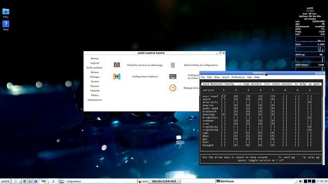 antiX, un linux ultra-léger. смотреть онлайн