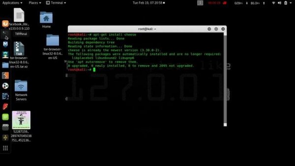 how to enable webcam on kali linux