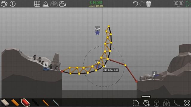 Poly Bridge 3 карта с 1 по 5 уровень