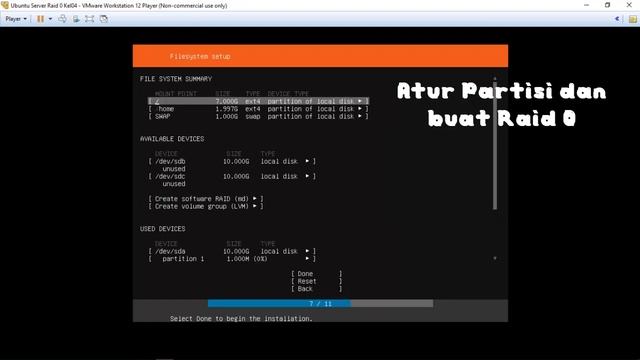 Tutorial Raid 0 Ubuntu Server 18.04 LTS смотреть онлайн