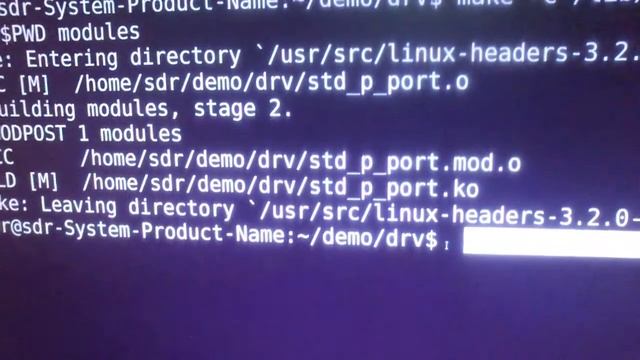 Linux kernel device driver parallelport LED смотреть онлайн