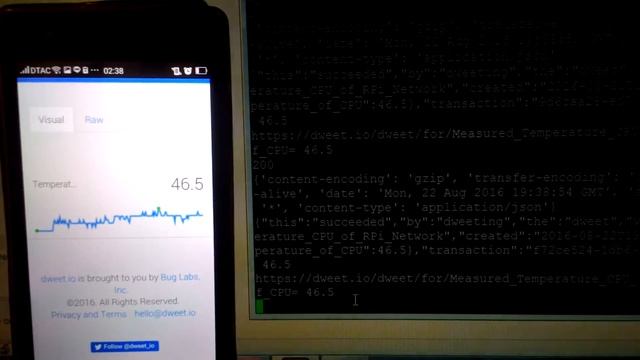 CPU Temperature Monitoring on Raspberry Pi смотреть онлайн