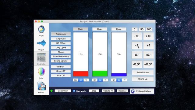 Procyon Live Controller Software - Mac, Windows and Linux смотреть онлайн