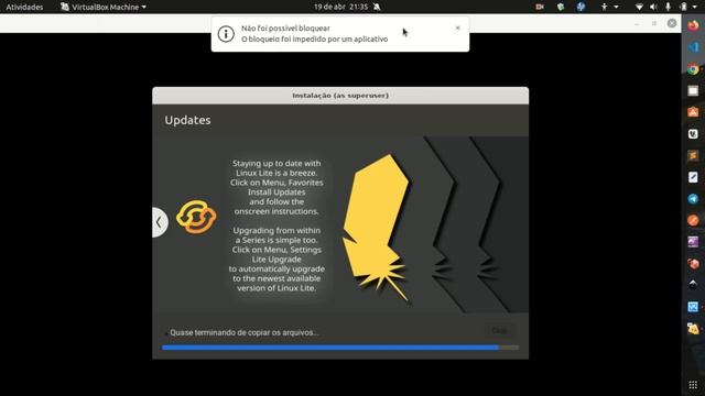 Computador de 1GB de memória e Instalando o linux lite 6.4 do zero com o virtualbox. Será? смотреть онлайн