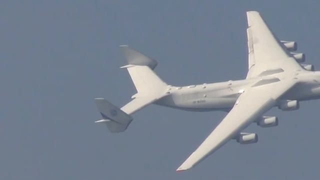 Показательный полёт самолёта МРИЯ АН-225. ANTONOV-225 MRIJA Aviasvit Gostomel